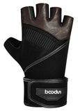 Buck Leather Weight Lifting Gloves