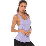 Sleeveless Racerback Workout Top