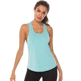 Sleeveless Racerback Workout Top