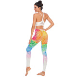 Mandala Pattern Crossfit Bodybuilding Compressiong Tights