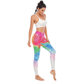 Mandala Pattern Crossfit Bodybuilding Compressiong Tights