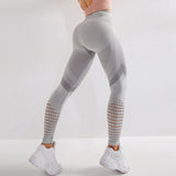 Striped Pattern Crossfit Bodybuilding Compression Tights