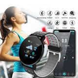 Blood Pressure Monitoring Bluetooth Smart Watch