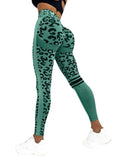 Leopard Print Seamless Yoga Leggings