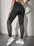 Seamless Hollow Out Gym Leggings