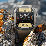 Rugged Fitness Tracker Bluetooth Smartwatch