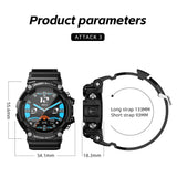 Heart Rate Monitor Touch Screen Smartwatch