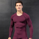 Camouflage Long Sleeve Compression T Shirt