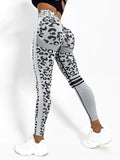 Leopard Print Seamless Yoga Leggings